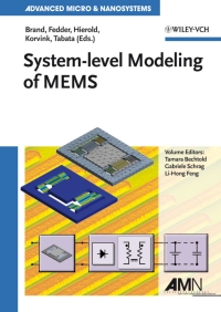 Imagen de portada: System-level Modeling of MEMS 1st edition 9783527319039