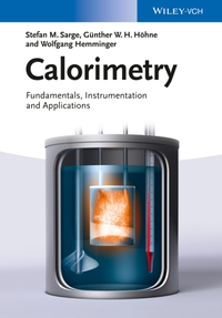 Cover image: Calorimetry: Fundamentals, Instrumentation and Applications 1st edition 9783527327614
