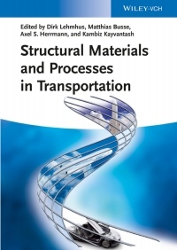 Cover image: Structural Materials and Processes in Transportation 1st edition 9783527327874