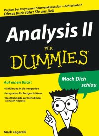 Cover image: Analysis II für Dummies 1st edition 9783527705092