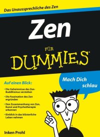 Imagen de portada: Zen für Dummies 1st edition 9783527705016