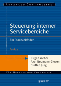 Imagen de portada: Steuerung interner Servicebereiche 1st edition 9783527502622