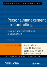 Imagen de portada: Personalmanagement im Controlling 1st edition 9783527505760