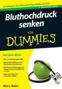 Imagen de portada: Bluthochdruck senken für Dummies 2nd edition 9783527708871