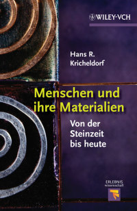 Cover image: Menschen und ihre Materialien 1st edition 9783527330829