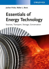 Cover image: Essentials of Energy Technology: Sources, Transport, Storage, Conservation 1st edition 9783527334162