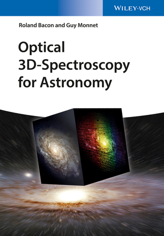 Imagen de portada: Optical 3D-Spectroscopy for Astronomy 1st edition 9783527412020