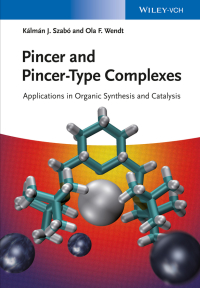 Imagen de portada: Pincer and Pincer-Type Complexes 1st edition 9783527334421