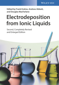 Cover image: Electrodeposition from Ionic Liquids 2nd edition 9783527336029