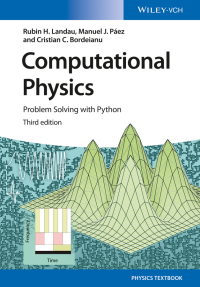 Cover image: Computational Physics: Problem Solving with Python, 3rd Edition 3rd edition 9783527413157