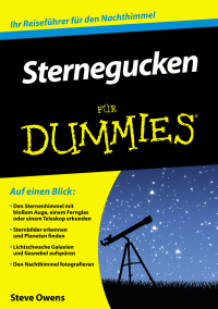 Cover image: Sternegucken für Dummies 1st edition 9783527710805