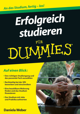 Imagen de portada: Erfolgreich studieren für Dummies 1st edition 9783527708420