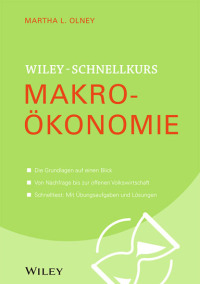 Cover image: Wiley Schnellkurs Makroökonomie 1st edition 9783527530014