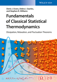 Cover image: Fundamentals of Classical Statistical Thermodynamics: Dissipation, Relaxation, and Fluctuation Theorems 1st edition 9783527410736