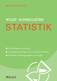 صورة الغلاف: Wiley-Schnellkurs Statistik 1st edition 9783527530175