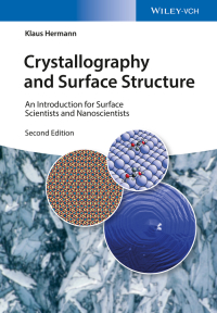 Cover image: Crystallography and Surface Structure: An Introduction for Surface Scientists and Nanoscientists 2nd edition 9783527339709