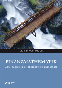 صورة الغلاف: Finanzmathematik 1st edition 9783527530250