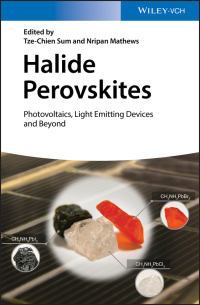 Imagen de portada: Halide Perovskites 1st edition 9783527341115