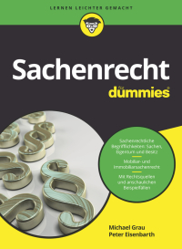 Cover image: Sachenrecht f?r Dummies 1st edition 9783527713042