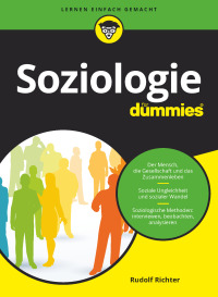 Cover image: Soziologie für Dummies 1st edition 9783527714094