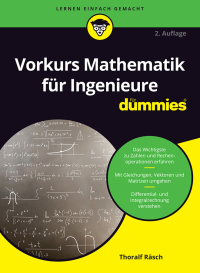 Omslagafbeelding: Vorkurs Mathematik für Ingenieure für Dummies 2nd edition 9783527714209