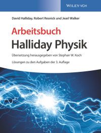 Cover image: Arbeitsbuch Halliday Physik, L?sungen zu den Aufgaben der 3. Auflage 3rd edition 9783527413577
