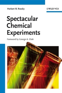 Cover image: Spectacular Chemical Experiments 1st edition 9783527318650