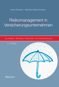 Cover image: Risikomanagement in Versicherungsunternehmen 3rd edition 9783527509638