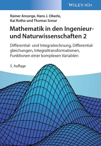 Cover image: Mathematik in den Ingenieur- und Naturwissenschaften 2 5th edition 9783527413751