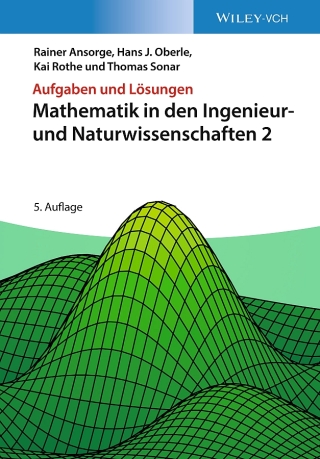 Cover image: Mathematik in den Ingenieur- und Naturwissenschaften 2 5th edition 9783527413775