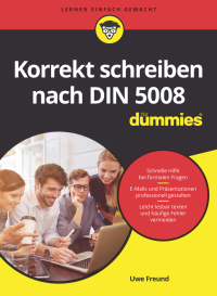 Imagen de portada: Korrekt schreiben nach DIN 5008 für Dummies 1st edition 9783527716166