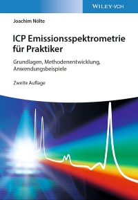 Cover image: ICP Emissionsspektrometrie für Praktiker 2nd edition 9783527346585