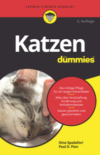 Imagen de portada: Katzen für Dummies 3rd edition 9783527716098