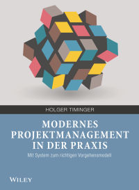 Imagen de portada: Modernes Projektmanagement in der Praxis 1st edition 9783527530533