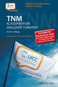 صورة الغلاف: TNM Klassifikation maligner Tumoren 8th edition 9783527347728