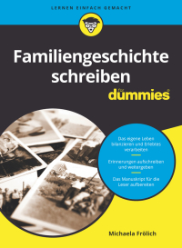 Cover image: Familiengeschichte schreiben f&uuml;r Dummies 1st edition 9783527717385