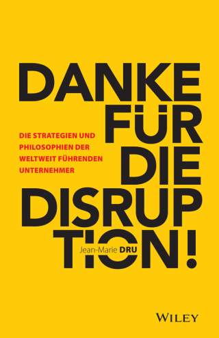 Imagen de portada: Danke für die Disruption! 1st edition 9783527510054