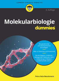 Imagen de portada: Molekularbiologie für Dummies 3rd edition 9783527717576