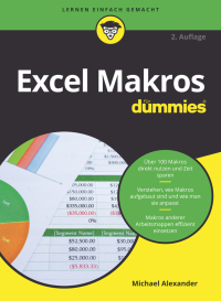 Imagen de portada: Excel Makros f&uuml;r Dummies 2nd edition 9783527718412