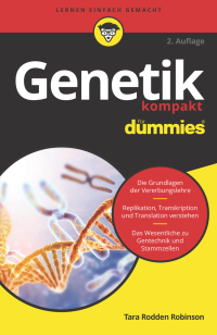 Cover image: Genetik kompakt für Dummies, 2. Auflage 2nd edition 9783527718467