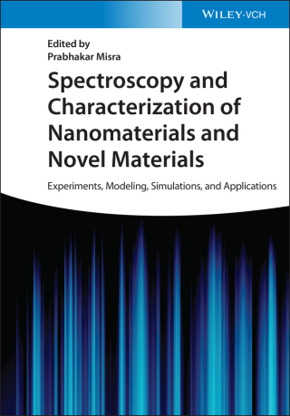 Cover image: Spectroscopy and Characterization of Nanomaterials and Novel Materials 1st edition 9783527349371