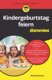 Imagen de portada: Kindergeburtstag feiern für Dummies 1st edition 9783527718788