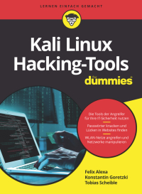 Imagen de portada: Kali Linux Hacking-Tools für Dummies 1st edition 9783527719105