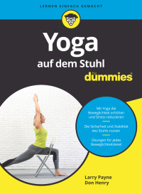 Imagen de portada: Yoga auf dem Stuhl für Dummies 1st edition 9783527720507