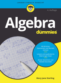 Imagen de portada: Algebra für Dummies 4th edition 9783527720941