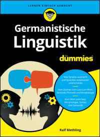 Cover image: Germanistische Linguistik für Dummies 1st edition 9783527721092