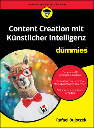Cover image: Content Creation mit Künstlicher Intelligenz für Dummies 1st edition 9783527722419