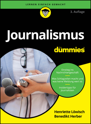 Cover image: Journalismus für Dummies 3rd edition 9783527723089