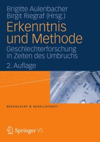 Imagen de portada: Erkenntnis und Methode 2nd edition 9783531186740