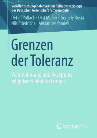 Cover image: Grenzen der Toleranz 9783531186788